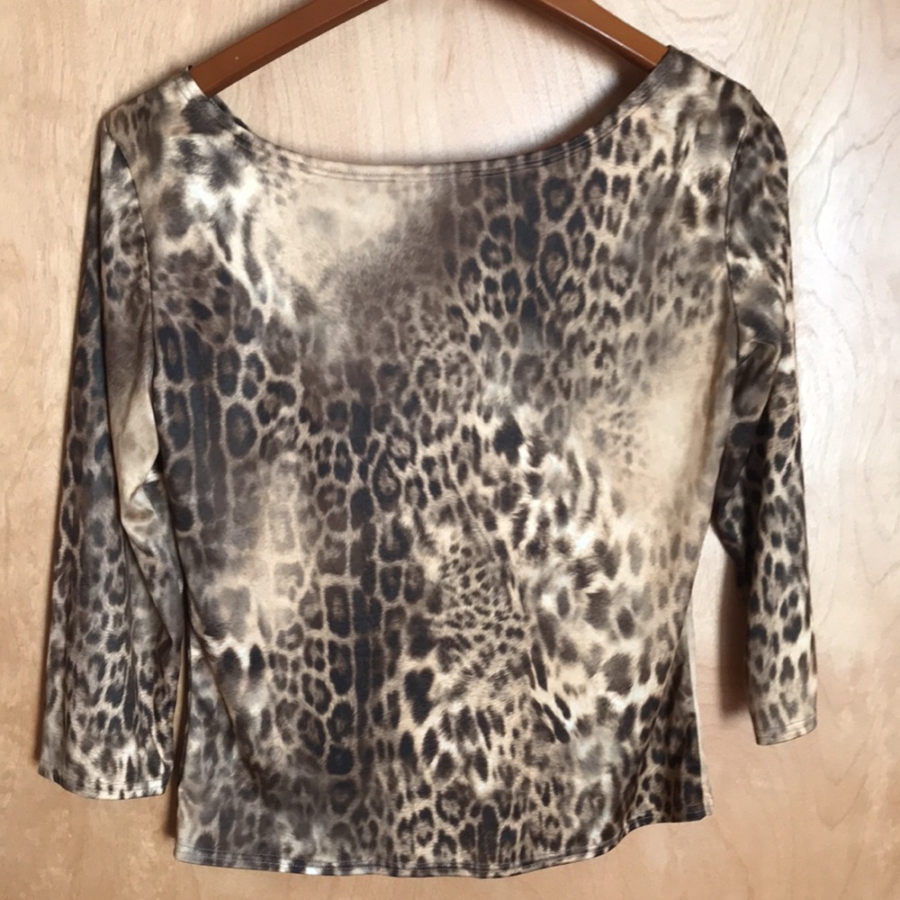 Leopard Print Top - image 3